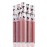 Beauty Concept 15-Piece Lip Gloss Set - Radiant Lips with Glossy Heavy Embossing, Shiny Gold Foil Stamping - 0.7 fl oz Each in Pink Nutcracker