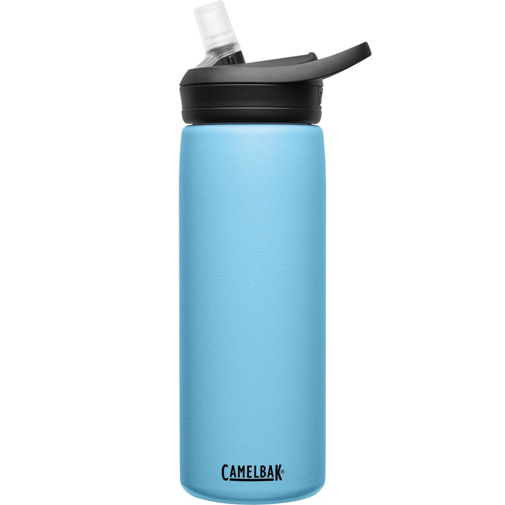 CamelBak Eddy+ Insulated Stainless Steel Bite Valve Straw Water Bottle Nordic Blue, 20oz