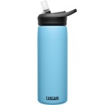 CamelBak Eddy+ Insulated Stainless Steel Bite Valve Straw Water Bottle Nordic Blue, 20oz