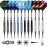 WIN.MAX Darts Plastic Tip - Soft Tip Darts Set - 12 Pcs 18 Gram with 100 Extra Dart Tips 12 Flights Flight Protectors and Wrench for Electronic Dart Board