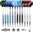 WIN.MAX Darts Plastic Tip - Soft Tip Darts Set - 12 Pcs 18 Gram with 100 Extra Dart Tips 12 Flights Flight Protectors and Wrench for Electronic Dart Board