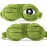 2Pcs Sleep Eye Mask for Women Kids, Shinywear Eye Mask for Sleeping, Cute Sad Frog Blindfold Plush Funny Eye Shade Cover for Travel Yoga Nap Block Out Light - Soft Cotton Inside for Sensive Skin