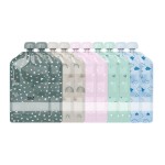 Simple Modern Reusable Baby Food Pouches for Toddlers | BPA Free Plastic, Food Safe, Freezer Safe | Refillable for Applesauce Yogurt & Puree Squeeze Pouch | 10 pack | 5oz | Assorted