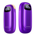 Hand Warmers Rechargeable 2 Pack, Electric Dual-Sided Heating with LED Display & Flashlight, Max 127, 13Hrs Long Lasting Pocket Heater for Raynauds, Hunting Essentials, Golf Gifts for Men Women