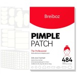 Large Pimple Patches Full Face,484 Patches,XL Acne Patches,Big Hydrocolloid Bandages for Body, Forehead, Chin, Neck Zit Breakouts w/Tea Tree, Salicylic Acid & Cica Oil|,Freely Customized Pimple Patch