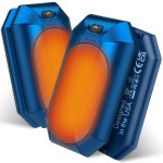2 Pack AI Hand Warmers Rechargeable, Electric Hand Warmer Reusable, USB Handwarmers, Outdoor/Indoor/Golf/Camping/Hunting/Watch Football/Baseball/Warm Gifts for Men Women Kid Birthday