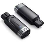 Yinke 4.3V Type-C Shaver Adapter Charger for Philips Norelco Oneblade QP2520 QP2515 QP2620 MG5700 MG3740 with Charging Indicator, A00390 Electric Razor Power Adapter Without Charger Cord(1 PC)