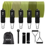 VEICK Resistance Bands, Exercise Bands, Workout Bands, Resistance Bands for Working Out with Handles for Men and Women, Exercising Bands for Fitness Weights Work Out at Home