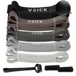 VEICK Resistance Bands for Working Out, Exercise Bands, Workout Bands, Pull Up Assistance Bands, Long Heavy Stretch Bands Set for Men Women, Power Weight Gym at Home Fitness