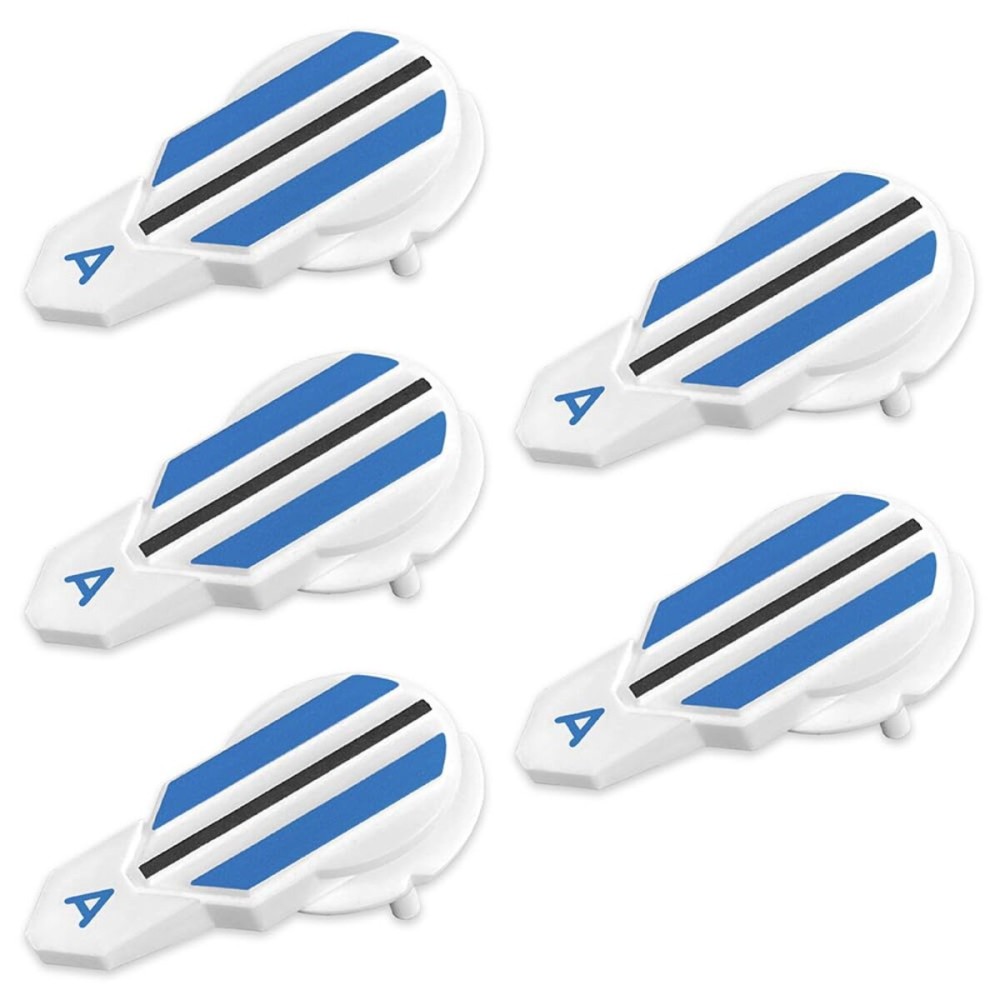 Alignment Ball Mark - Putting Alignment Aid Tool - Golf Ball Marker - Rotate to Aim - Golf Gift Accessory for Men & Women Golfers - USGA Compliant - (Pack of 5)