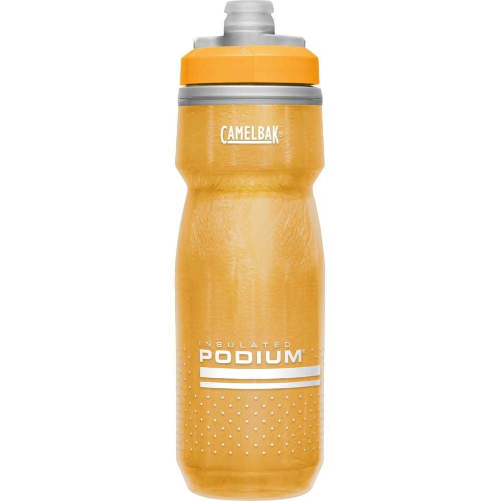 CamelBak Podium Chill Bike Insulated Squeeze Water Bottle Orange, 21oz