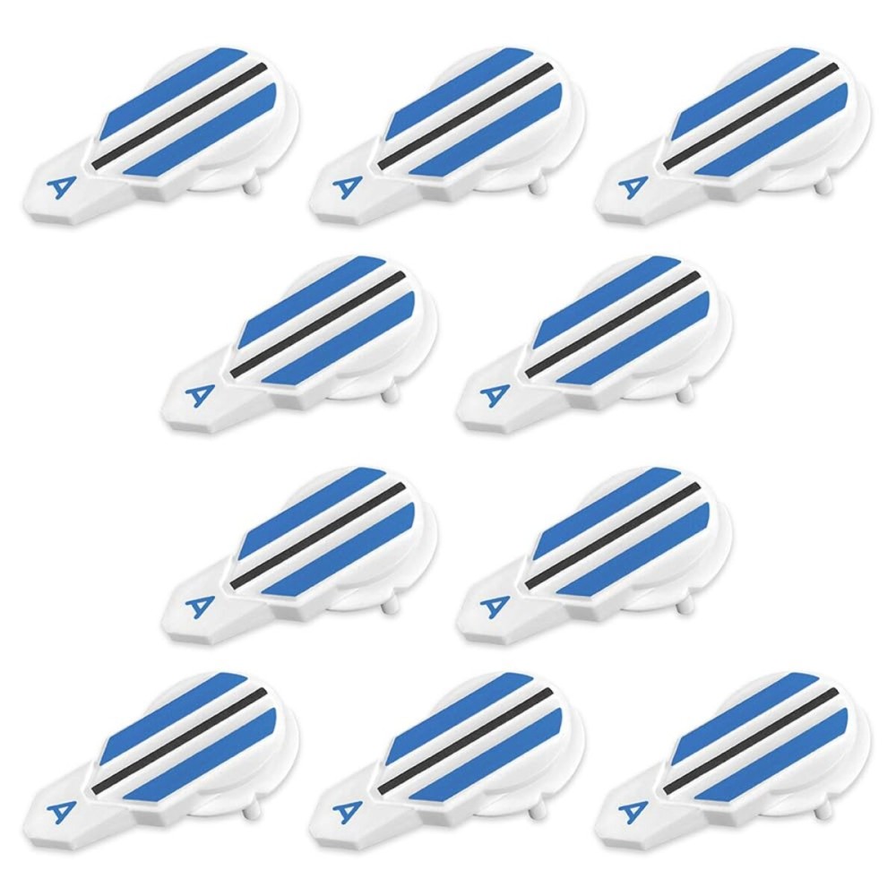 Alignment Ball Mark - USGA Compliant - Putting Alignment Aid Tool & Golf Ball Marker - Rotate to Aim - Golf Gift Accessory for Men & Women Golfers (10 Pack)