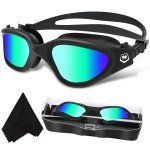 WIN.MAX Polarized Swimming Goggles Swim Pool Goggles Anti Fog Anti UV No Leakage Clear Vision for Men Women Adults Teenagers