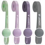 LEEKEY Resistance Bands, Exercise Bands with Handles,Pull Up Assist Bands - Band Set with Door Anchor - Bands for Working Out,Band for Men and Women Fitness Training,Home Workouts