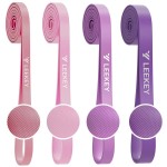 LEEKEY Resistance Bands, Exercise Bands with Handles,Pull Up Assist Bands - Band Set with Door Anchor - Bands for Working Out,Band for Men and Women Fitness Training,Home Workouts