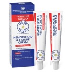 Doctor Butler\'s Hemorrhoid & Fissure Cream - Instant Pain Relief Hemorrhoid Treatment with Lidocaine, Fast Acting Hemorrhoid Cream for Relief from External Itching and Burning (1 oz. - 2 Pack)