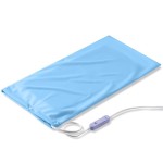 Boncare Stay-On Large Vinyl Electric Heating Pad for Neck and Shoulders and Back Without Auto-Off, Low & High Heat Levels, Waterproof Hot Heat Pad with Washable Cover (12x24, 1-Pack)