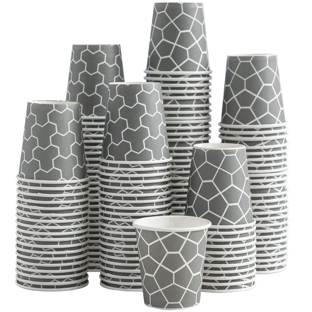 Huifany 600 Pack 3 oz Paper Cups, Small Bathroom Cups Disposable Mouthwash Cups, Mini Paper Cups for Bathroom, Party, Picnic, Travel and Event