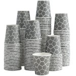 Huifany 600 Pack 3 oz Paper Cups, Small Bathroom Cups Disposable Mouthwash Cups, Mini Paper Cups for Bathroom, Party, Picnic, Travel and Event