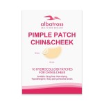 Albatross Health New England Large Acne Pimple Patches for Face, Chin, Back and Body (10 Counts), Spot Dots Cover, Hydrocolloid Treatment Stickers, Zit Blemish Patch
