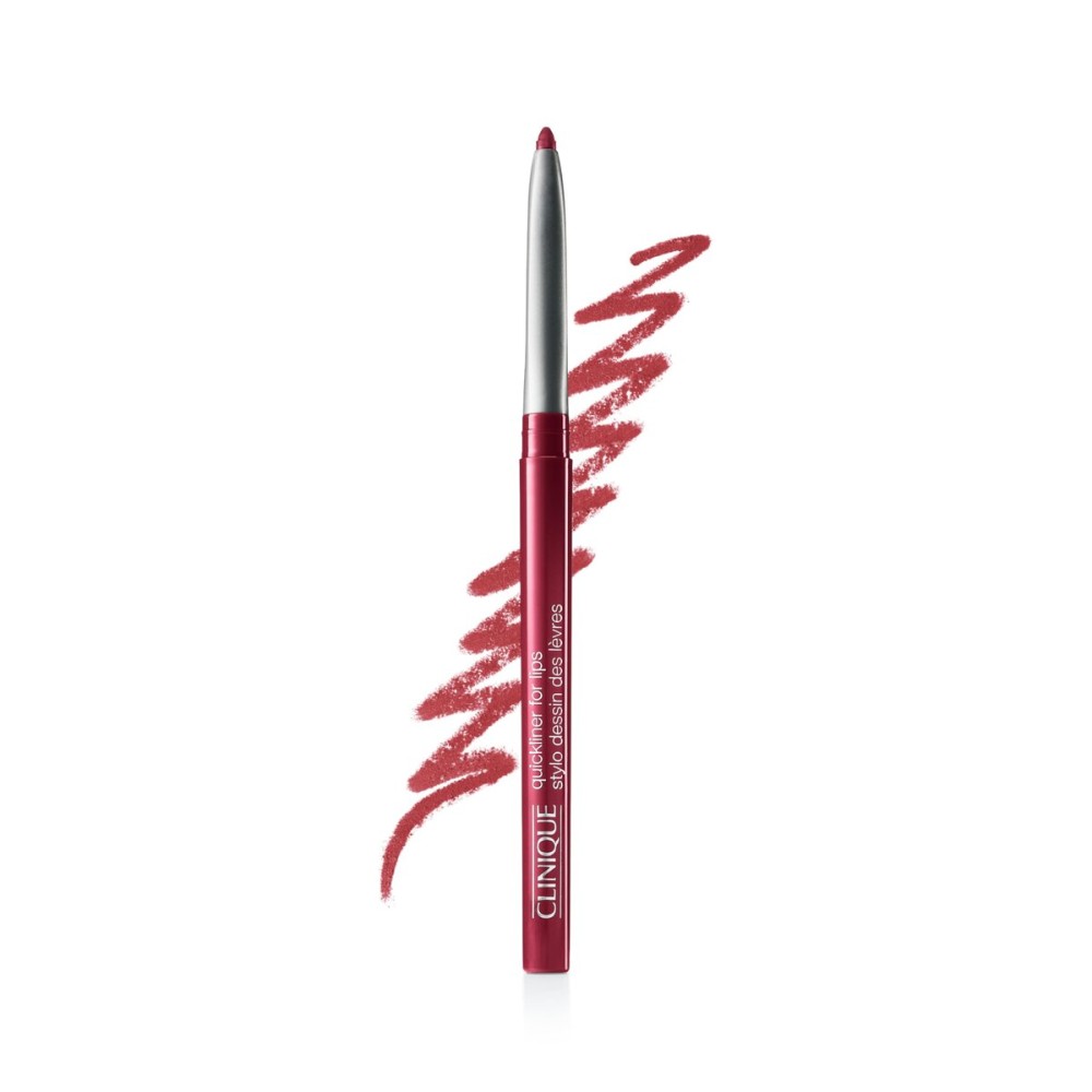 Clinique Long Lasting Quickliner Lip Liner | Non-Drying + No Sharpening, Intense Cosmo