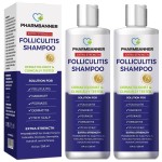 PHARMBANNER Anti-Fungal Shampoo for Itchy, Dry Scalp - Supports Scalp Health, Helps with Folliculitis, Seborrheic Dermatitis & Scalp Flaking-2 Pack