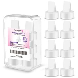 Maymom 8 Count Duckbill Valves Compatible with Spectra S1 S2 9 Plus Dew 350 Not Original Spectra Pump Parts S2 Accessories Replace Valve (White)