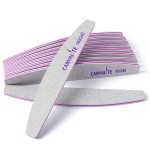 Canvalite Nail Files for Natural Nails 180/240 Grit Emery Board for Nails Styling Tools for Home and Salon Use 10 PCS