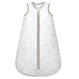 Mosebears Sleep Sack Baby Winter Wearable Blanket with 2-Way Zipper,2.5 TOG Cotton Sleep Sack Unisex (Rabbit Cat, 18-24 Months)