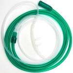 ResOne 4Ft High Flow Soft Adult Oxygen Nasal Cannula 5-Pack - Curved Prongs, Crush-Resistant Tubing - Nasal Tubes, Oxygen Concentrator Supplies - Soft Curved Nose Piece, Standard Size, 15 LPM