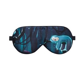 Alaska Bear Mulberry Silk Sleep Mask Luxury Cool and Lustrous Eye Cover for Sleeping Unisex (Sloth)