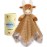 MOVEPAI Baby Security Blanket, Soft Baby Lovey Toy Blanket for Boys, Snuggle Toy Lovie Newborn Blankie, for Boy Highland Cow 16 Inch
