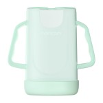 Momcozy Baby Pouch Holder No Squeeze, Baby Food & Juice Box Holder, Mess-Free, Easy Grip for Self-Feeding, BPA-Free & DEHP-Free, Must-Have for Babies, Green