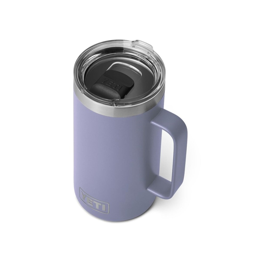 YETI Rambler 24 oz Mug, Vacuum Insulated, Stainless Steel with MagSlider Lid, Cosmic Lilac