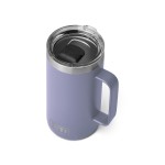 YETI Rambler 24 oz Mug, Vacuum Insulated, Stainless Steel with MagSlider Lid, Cosmic Lilac