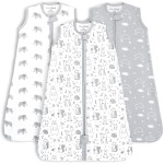 Mama Cheetah Baby Sleep Sack 0.5 TOG, Organic Cotton Baby Wearable Blanket with Two-Way Zipper, Swaddle Transition Baby Sleeping Bag for Newborn Infant Toddler Boy Girl, 18-24 Months