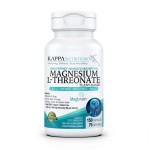 Kappa Nutrition Powered by Magbrain Magnesium L-Threonate Plant-Based, 420mg Elemental Magnesium (3 Capsules) from 2,253mg, 150 Vegan Capsules, Brain, Sleep & Muscle Support.
