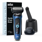 Braun Electric Shaver for Men, Series 6 6172cc, Wet & Dry Shave, Shaving Kit with SmartCare Center and Precision Trimmer, Holiday Gifts for Men