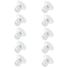 Flange Inserts 13/15/17/19/21mm 10PC Compatible with Momcozy S12 pro/S9 pro/S9/S10/S12/Medela/TSRETE/Spectra/Bellababy etc 24mm Wearable Breast Pump, Reduce 24mm Tunnel Down to Correct Size