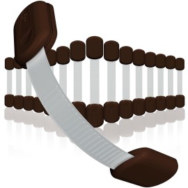 Baby Proofing Child Safety Locks (16 Pack) by Skyla Homes - The Safest, Quickest and Easiest 3M Adhesive Cabinet Latches, No Screws & Magnets, Multi-Purpose for Furniture, Kitchen, Ovens, Toilet Seats