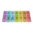7 Day Weekly Pill AM PM Organizer, ShysTech Large Pill Case Pill Box for Pills/Vitamin/Supplements/Medication (Separable, Small Multi-Color)
