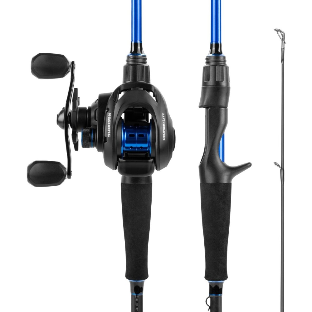 KastKing Centron Casting Combo, 6ft 6in, Medium Left Reel Back