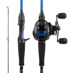 KastKing Centron Casting Combo, 6ft 6in, Medium Right - Reel Back