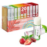 Dmsky Fruit Lip Balm Bulk - Hydrating for Men, Women, Kids - 0.15 Oz, 20 Count (Pack of 1)