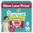 Pampers Diapers - Swaddlers 360 - Size 4, 56 Count, up to 100% Leakproof Comfy Dry Fit, Designed for Easy Changes, Pull On Baby Diaper (Packaging May Vary)