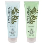 Australian Gold Hemp Nation Shower Bundle - Sea Salt & Sandalwood Body Wash (8 Fl Oz) and Agave & Lime Body Scrub (8 Fl Oz), Moisturizing Wash and Exfoliating Scrub, Pure Hemp Seed Oil