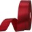 1 inches 50 Yard Wine red Satin Ribbon for Gift Wrapping, Wedding, Crafts, Christmas,Easter, Floral, Hair, Invitation Decorations and More
