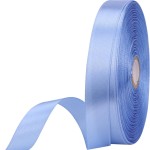 5/8 inches 50 Yard Lake Blue Satin Ribbon for Gift Wrapping, Wedding, Crafts, Christmas,Easter, Floral, Hair, Invitation Decorations and More