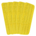 16.5 inch Reusable Mop Pads Microfiber Spray Mop Replacement Heads for Wet/Dry Mops Compatible with Bona Floor Care System (5 Pack)