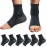 3Pairs Neuropathy Socks - Soothe Relief Compression Socks 20-30 mmHg - Comprex Ankle Sleeves for Arch Support, Achilles Tendonitis, and Foot Pain Relief (Medium, Black)